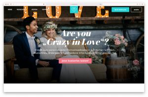 Hochzeitswebsite, Hochzeitswebseite, Hochzeits-Webseite erstellen, Hochezits-Website kreieren